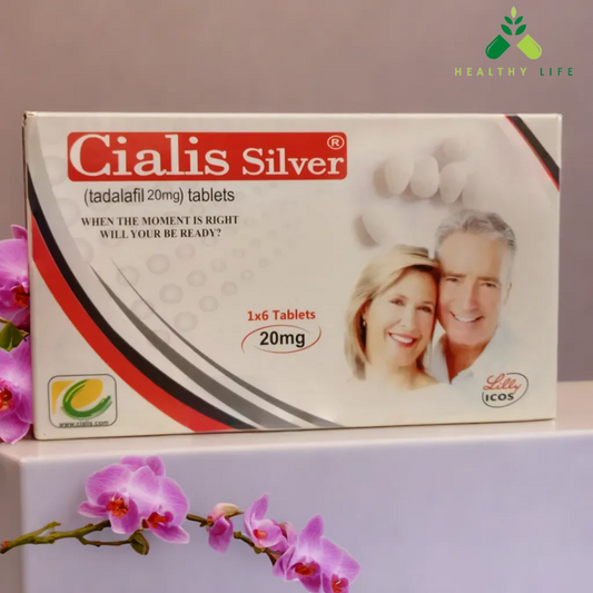 Black Cialis Film Coated Tadalafil 1×6 Tablets  for Hardness,Timing & Erectile Dysfunction Treats | Imported & Original Product