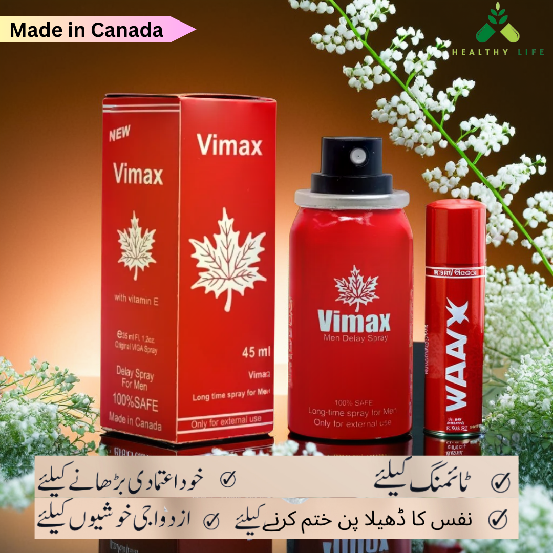 Vimax Spray- Long Time Delay Spray For Men - 45 Ml