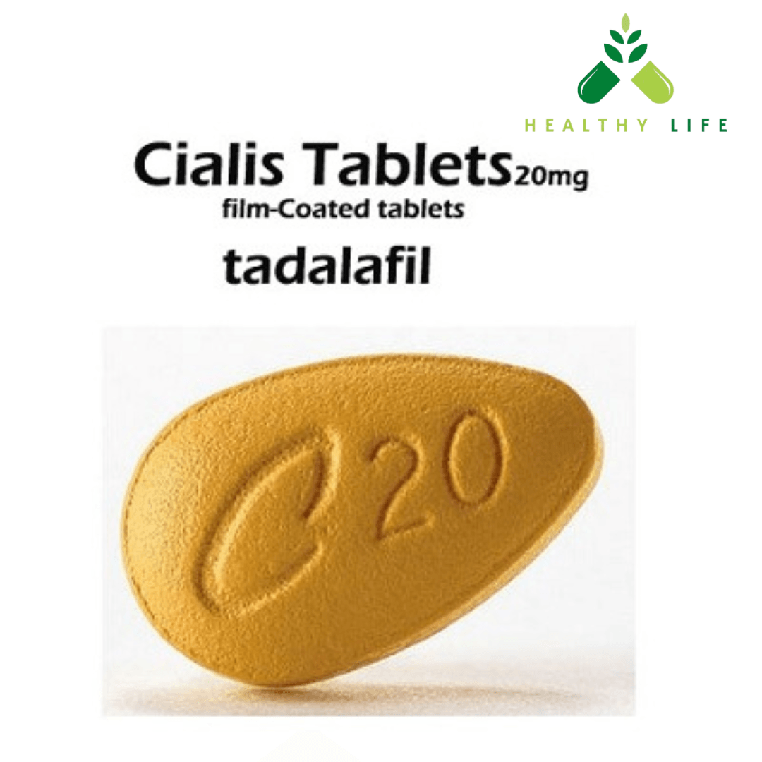 Cialis Film Coated. Tadalafil Tabalets for Erectile Dysfunction Treats | Imported & Original Product - Healthy Life