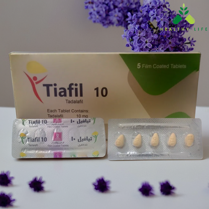 C-Tiafil 10mg Iran Film Coated Tadalafil 1×5 Tablets for Hardness,Timing & Erectile Dysfunction Treats